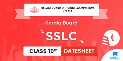 Kerala Sslc Time Table 2024 Kbpe Class 10 Board Exam Dates