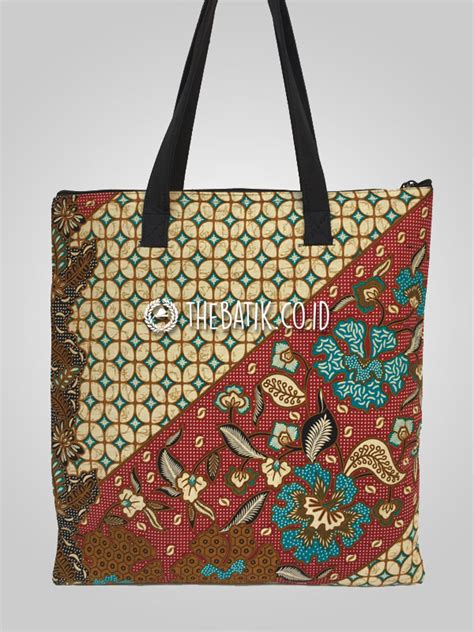 Tote Bag Motif Batik Atelier Yuwa Ciao Jp