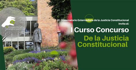 Curso Concurso De La Justicia Constitucional Observatorio Externadista De La Justicia