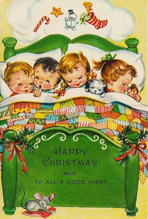 Sparkle 166 Vintage Holiday Cards Pumpernickel Pixie