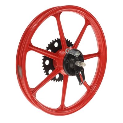 Nos Grimeca Razze Rear Mag Wheel Red