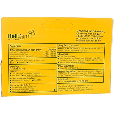 Neosporin Original First Aid Antibiotic Ointment Oz Pack Of