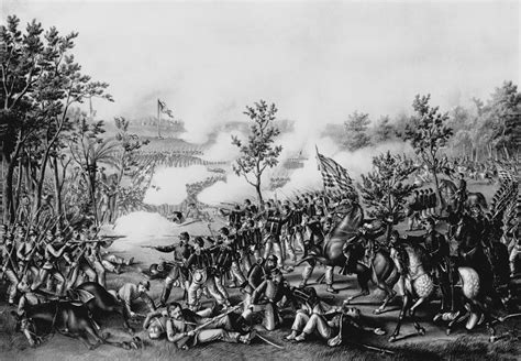 The Death Of General James B Mcpherson At The Battle Of Atlanta July