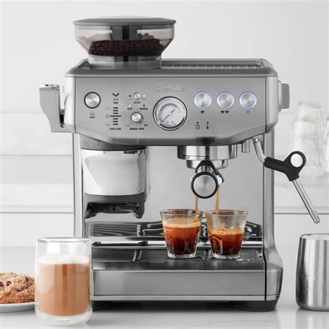 Breville Barista Express Impress Review Espresso Machine POPSUGAR Home