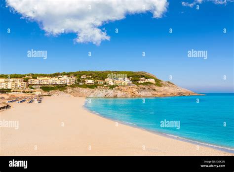 Majorca Cala Mesquida Beach In Mallorca Balearic Islands Of Spain Stock