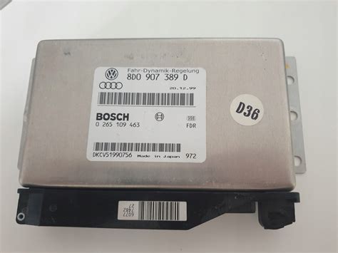 Komputer moduł esp Bosch ESP VW AUDI 8D0907389D KOMPUTER MODUŁ ESP VW