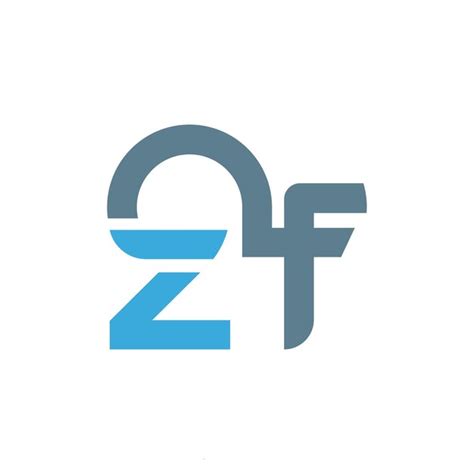 Premium Vector Letter Zf Logo Vector Design Template