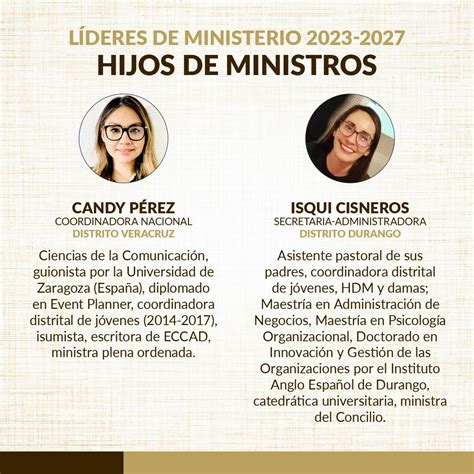 Líderes y Ministerios en Asambleas de Dios México directorio