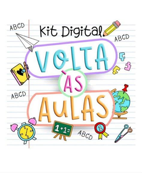 Kit Digital Volta às Aulas Elo7 Produtos Especiais