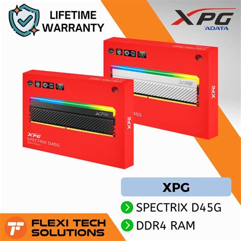 Xpg Spectrix D G Rgb Mhz Gb X Ddr Memory Ram Black White