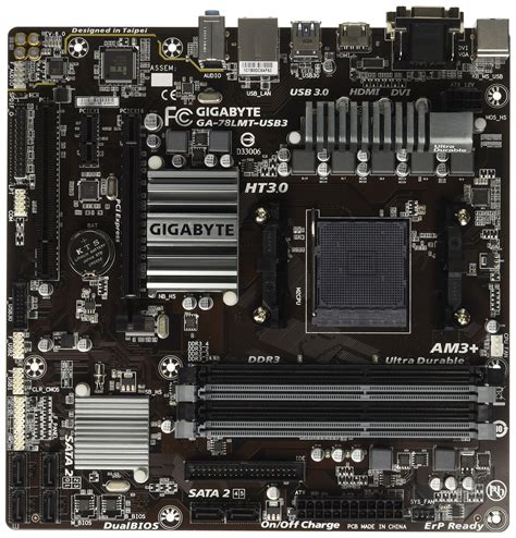 Gigabyte AM3 AMD DDR3 1333 760G HDMI USB 3 0 Micro ATX Motherboard GA