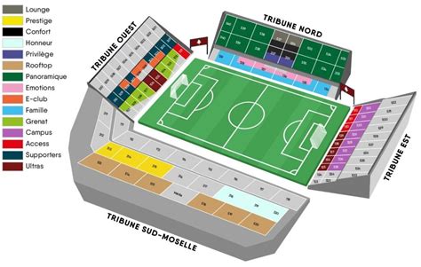 Stade Saint Symphorien Seating Plan Rows 2023 Tickets Price Parking Map