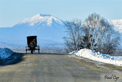 Mt Katahdin Taken This Day December Paul Cyr Photography