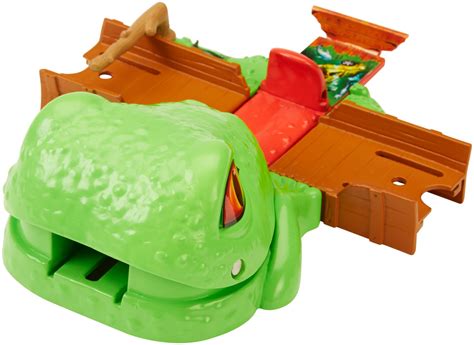 Hot Wheels Track Builder Swamp Chomp Stunt Shop Hot Wheels Cars Trucks Race Tracks Hot
