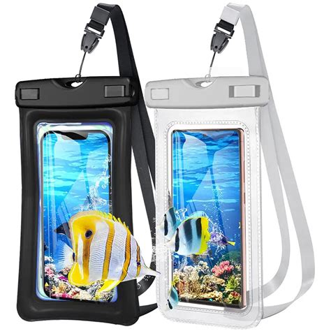 Floating Airbag Waterproof Swim Bag Phone Case For Iphone Pro Max