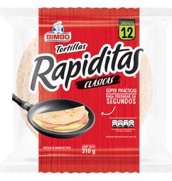 Tortillas Cl Sicas Rapiditas Bimbo Envase Gr