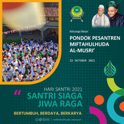 Twibbone Hari Santri Nasional 22 Oktober 2021 Al Musri Pusat Al