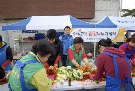 영중면 주민자치 사랑의 김장 나누기 행사포천플러스 Pcnpluskr