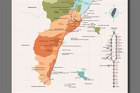 2012-2013 The Official Tourist Map of Taitung County. on Pratt Portfolios