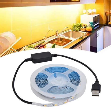 LED Closet Light Strip Under Cabinet Light Strip Rechargeable Under