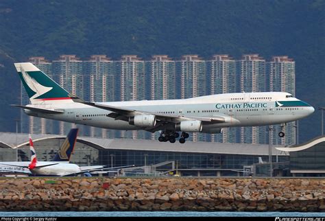 B Hoy Cathay Pacific Boeing Photo By Sergey Kustov Id