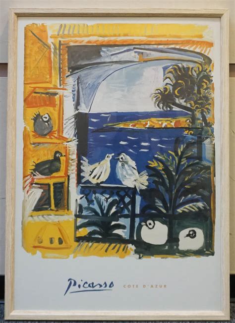 Pablo Picasso After Picasso Cote D Azur Color Print Mutualart