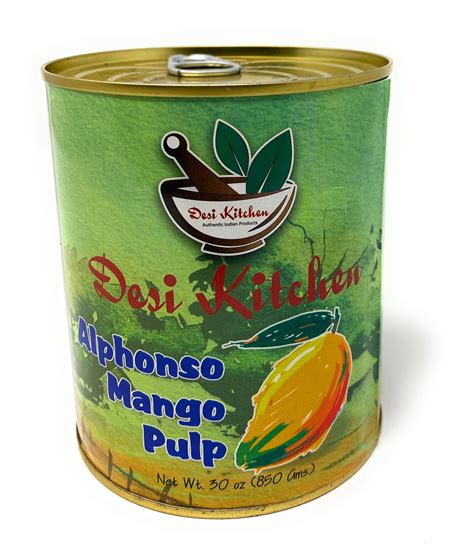 Buy Desi Kitchen Mango Pulps Delicious Flavor By Rani Foods Inc