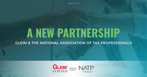 Gleim Partners With The National Association Of Tax Professionals