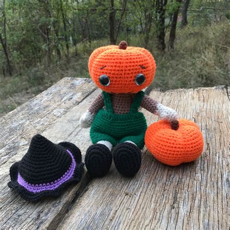 Crochet Pumpkin Pattern Amigurumi Pumpkin Doll Crochet Doll Etsy In