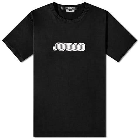 Junya Watanabe Man Graphic T Shirt Black And White End Nl