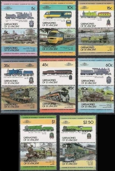 Saint Vincent Grenadines Stamps Printed By Format International