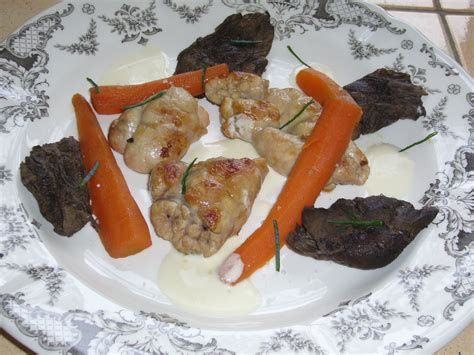 Ris De Veau Aux Champignons Sauce Au Riesling La Cuisine Du Mercredi