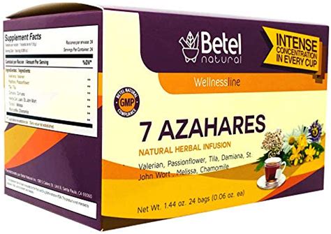 Te De 7 Azahares A Natural Remedy For Anxiety And Stress