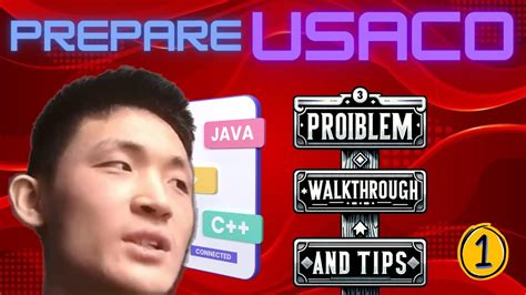 Prepare Usaco Problems Walkthrough And Tips 1 Youtube