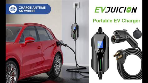 Evjuicion Smart Home Level 2 Ev Charger 32amp 240v Nema 14 50 Plug