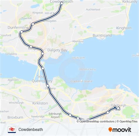 Scotrail Route Schedules Stops Maps Cowdenbeath Updated