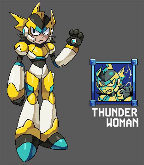 Pixilart THUNDER WOMAN By Rotijuegos