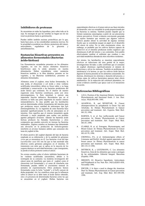 Bioactivos En Alimentos PDF