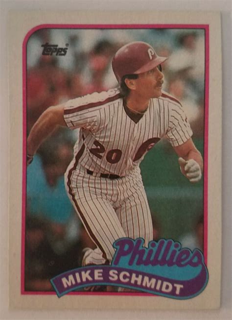 Mavin 1989 Topps Mike Schmidt 100