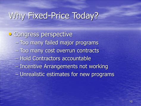 Ppt Fixed Price Contracts In The Randd Environment Powerpoint