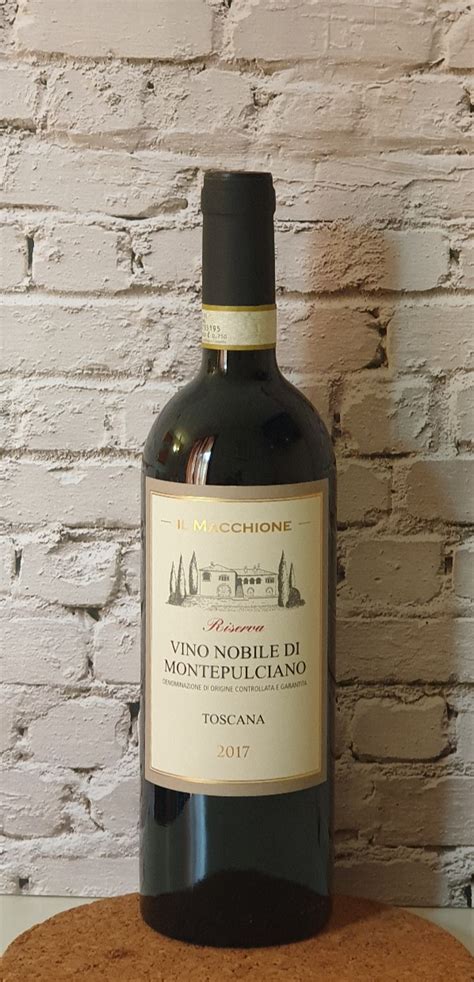 Vino Nobile Di Montepulciano Riserva Il Macchione Conti Selections