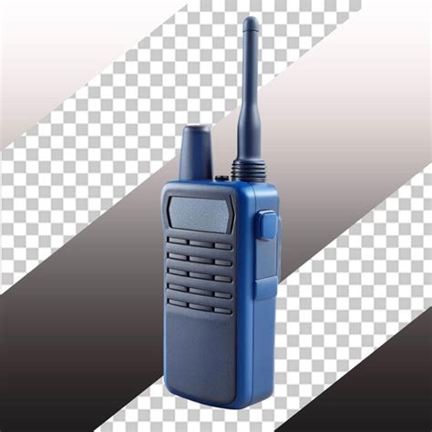 Icono de walkie talkie aislado Ilustración de renderizado en 3D PSD