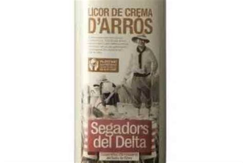 Licor De Crema De Arroz Segadors Del Delta