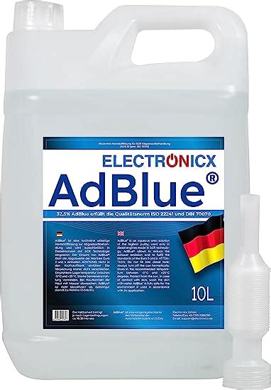 Electronicx AdBlue 30 Liter 3 X 10 Liter für Diesel Kanister