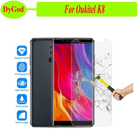 Dygod Pel Cula Frontal De Vidrio Templado Para Oukitel K Protector De