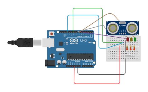 Circuit Design Projeto Com Sensor De Distância Feito Por Miguel Silva