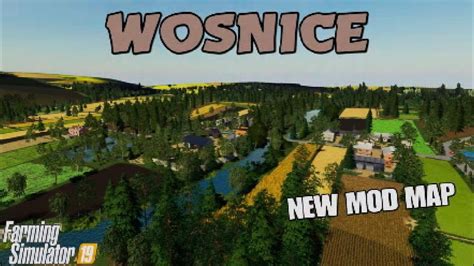 WOSNICE New Mod Map Tour Review On Farming Simulator 19 Console PS5