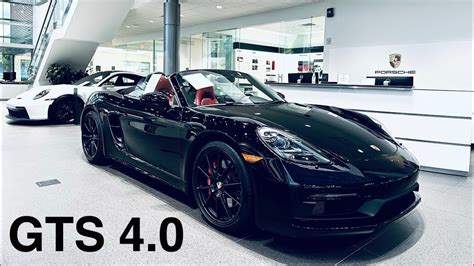 Black Porsche Boxster Gts Pre Owned Flat Youtube