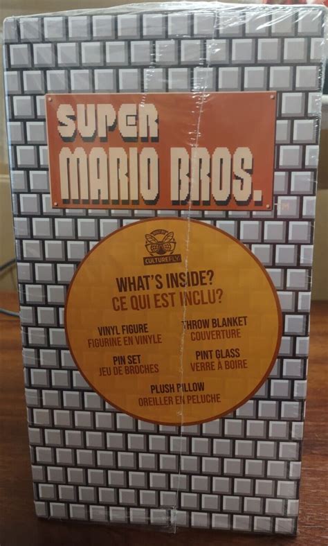 Super Mario Bros Collector S Box By Culturefly Sealed In A Distressed