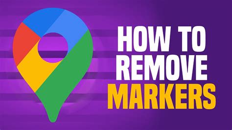 How To Remove Markers In Google Maps Easy Youtube